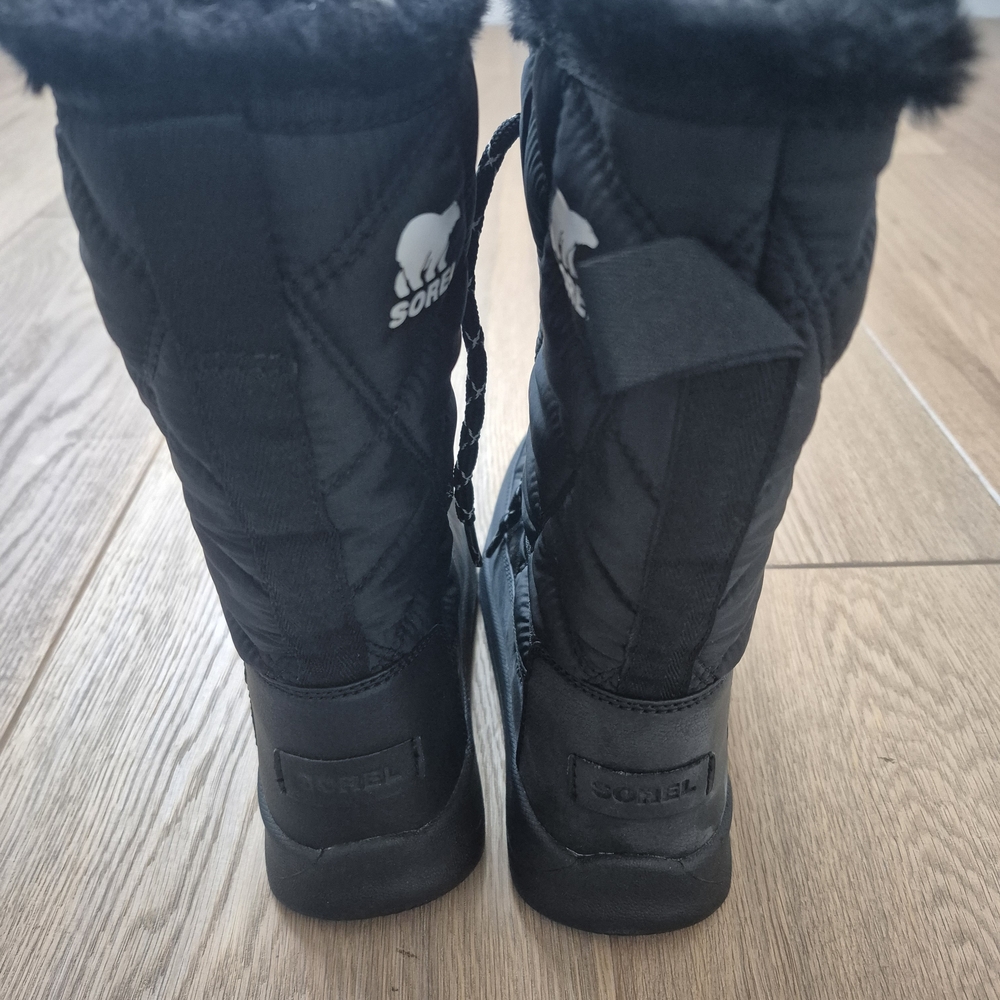 Sorel Black Quilted Winter Boots - Picture 4 of 8